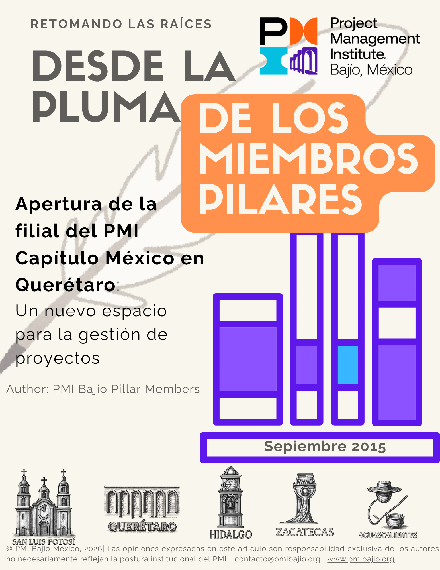 Apertura de la filial del PMI Capítulo México en Querétaro
